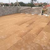 Fibertherm Base wood fiber flat roof with density 250