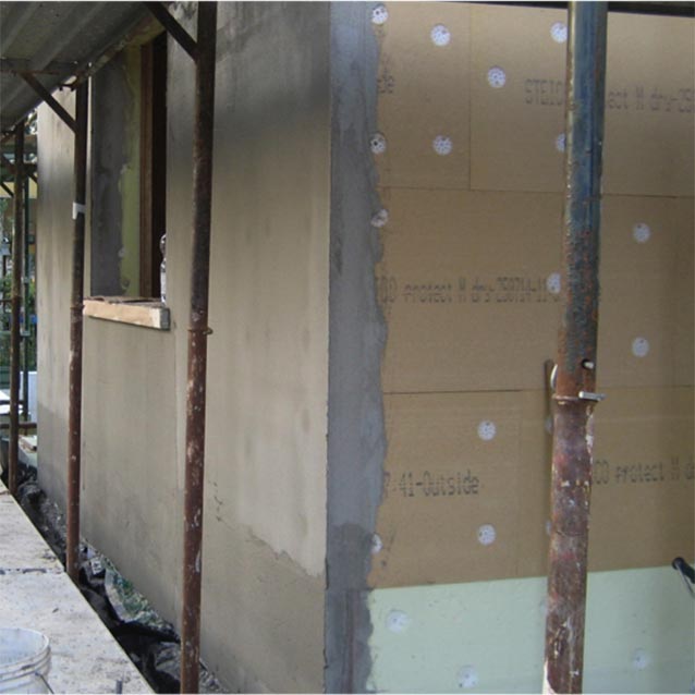 Fibra di legno FiberTherm Protect plastered external insulation system